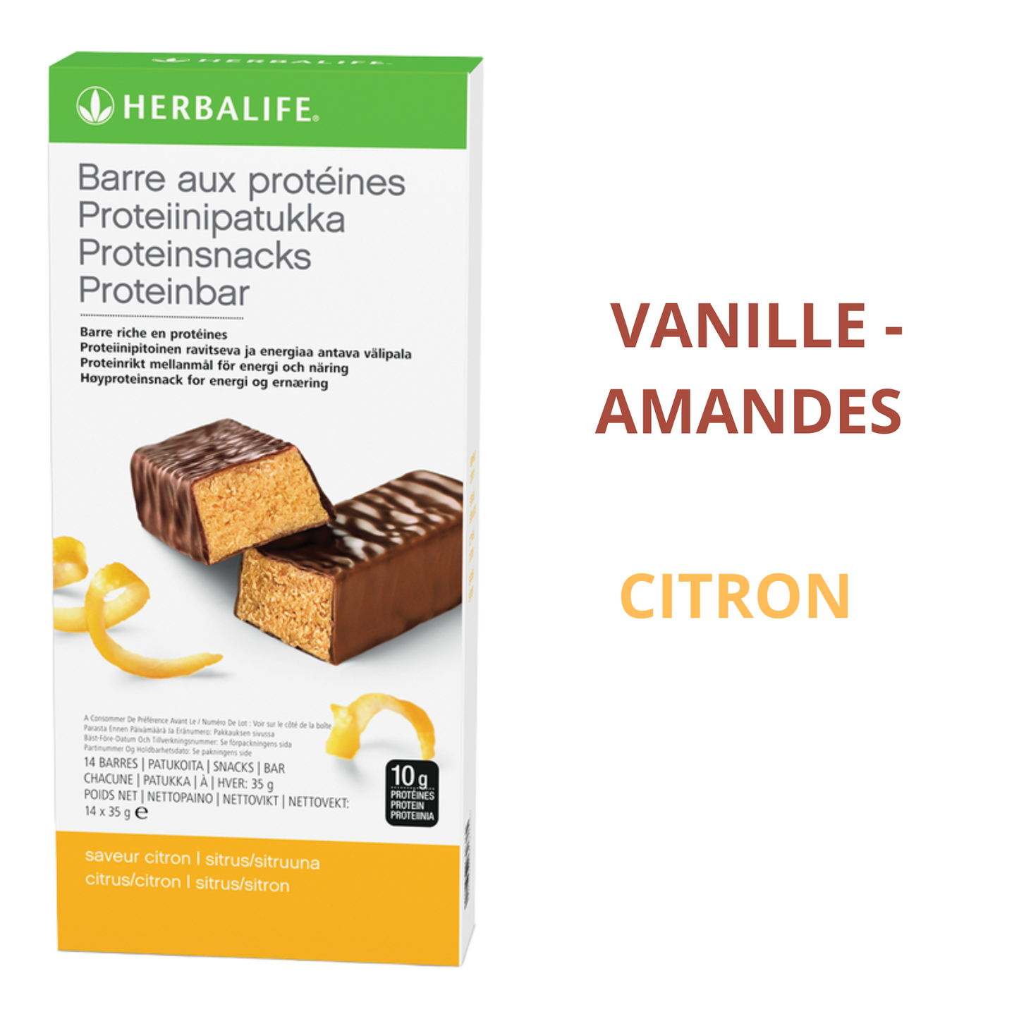 Barres aux Protéines 14 barres